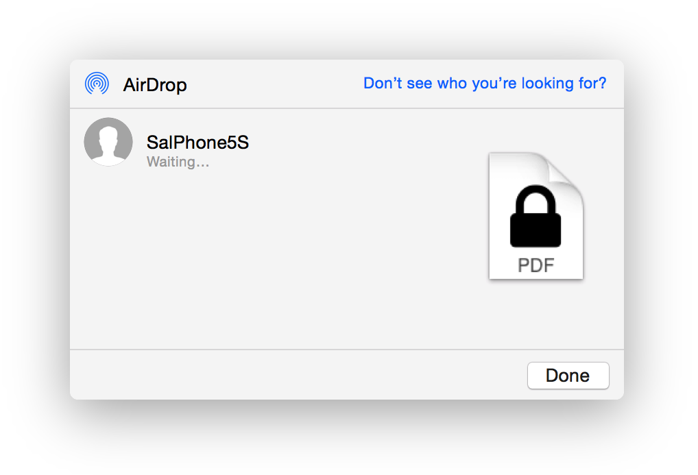 AirDrop-dialog